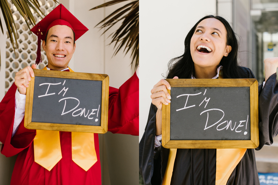 how to act like a senior in high school